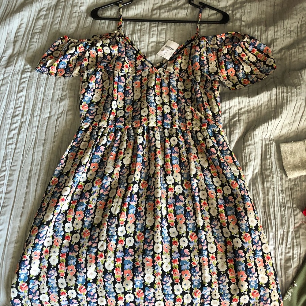 JCrew Cold Shoulder Dress